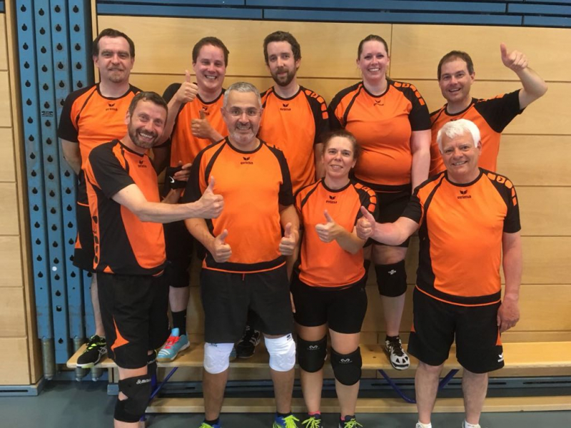 Promotion de notre équipe de volley
